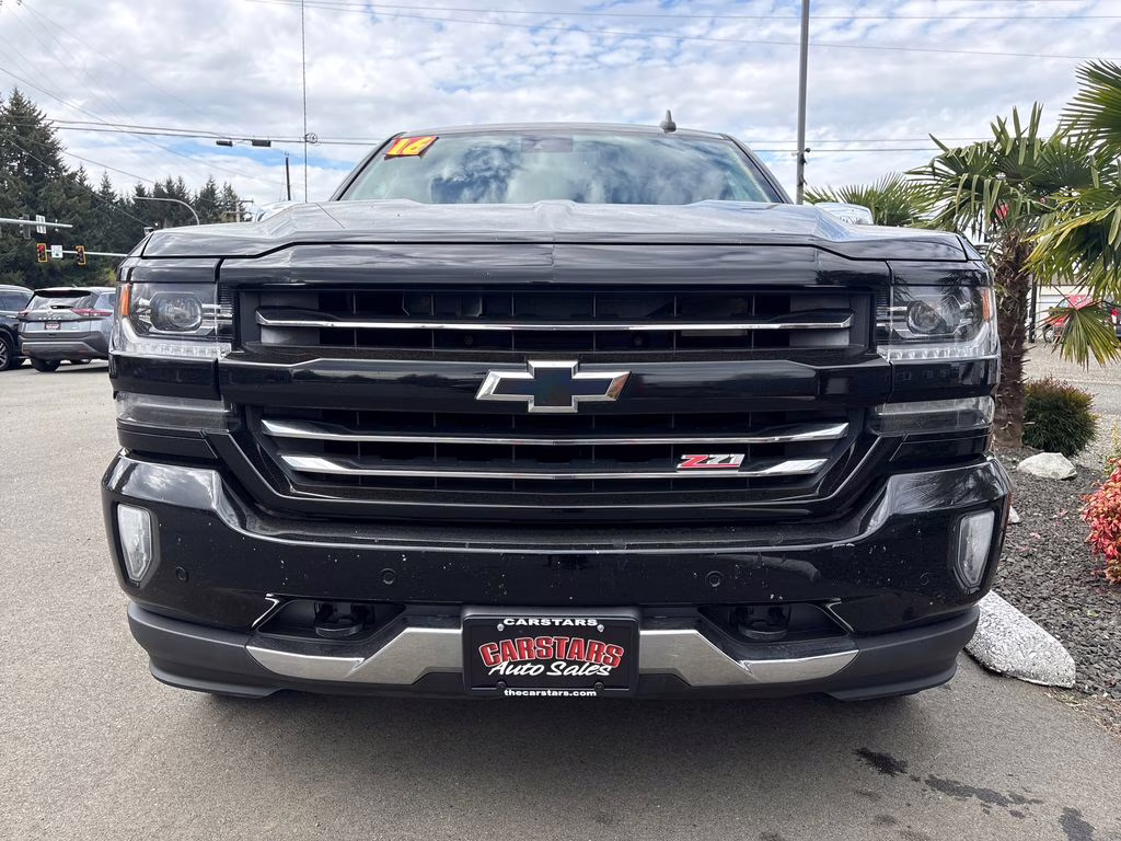 2016 Black Chevrolet Silverado 1500 LTZ 4X4 Truck
