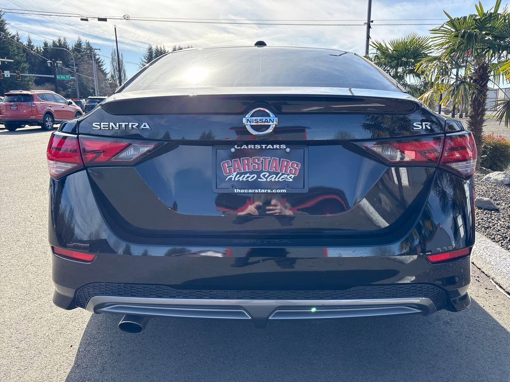 2020 Super Black Nissan Sentra SR FWD Sedan