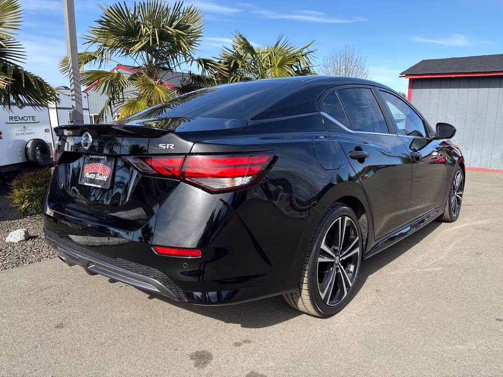 2020 Super Black Nissan Sentra SR FWD Sedan