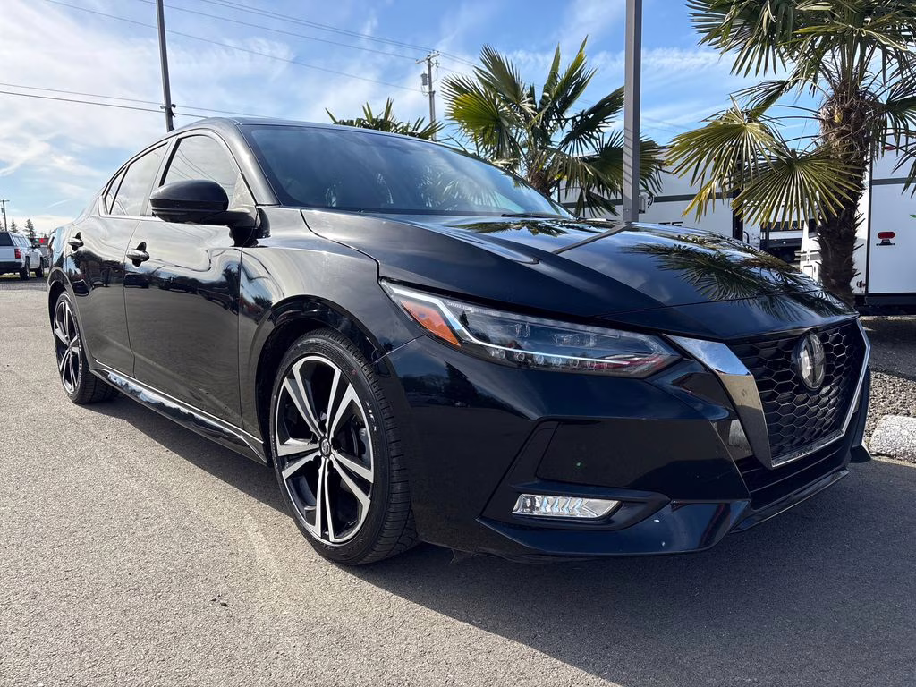 2020 Super Black Nissan Sentra SR FWD Sedan