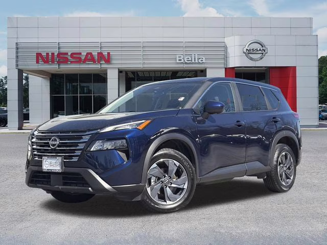 2025 Deep Ocean Blue Pearl Nissan Rogue SV FWD SUV