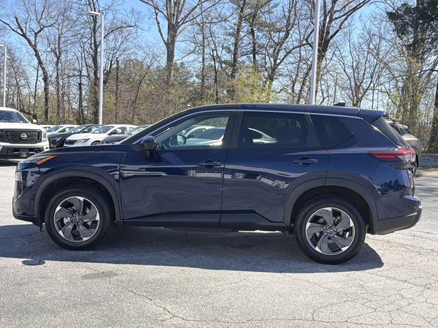 2025 Deep Ocean Blue Pearl Nissan Rogue SV FWD SUV