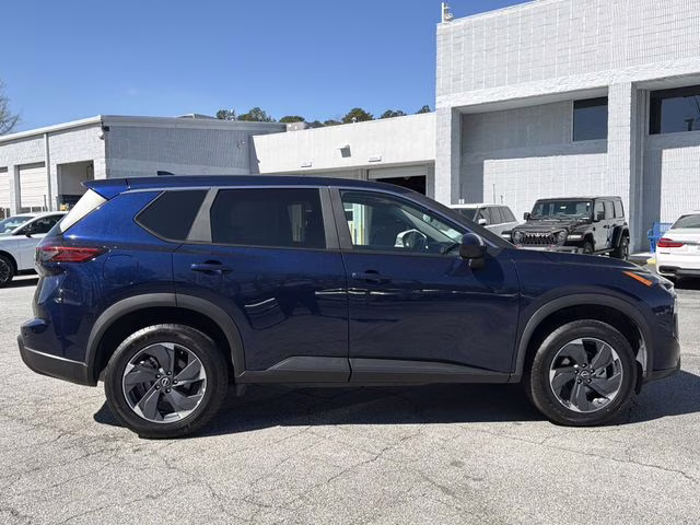 2025 Deep Ocean Blue Pearl Nissan Rogue SV FWD SUV