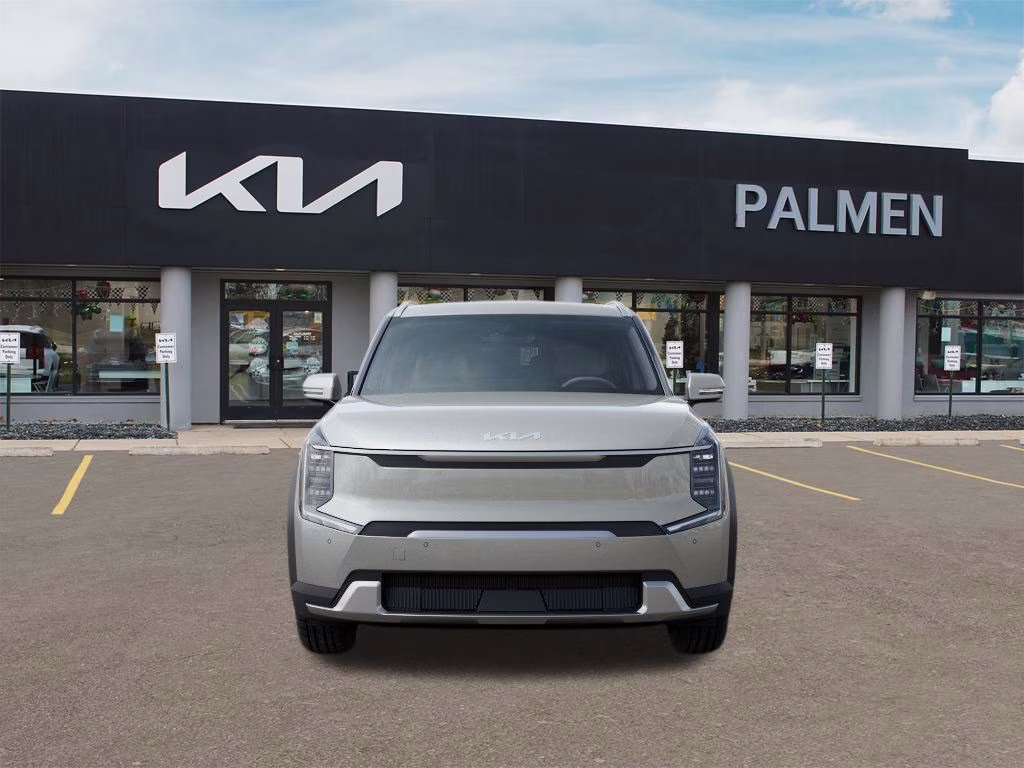 2026 Ivory Silver Kia EV9 Wind AWD SUV