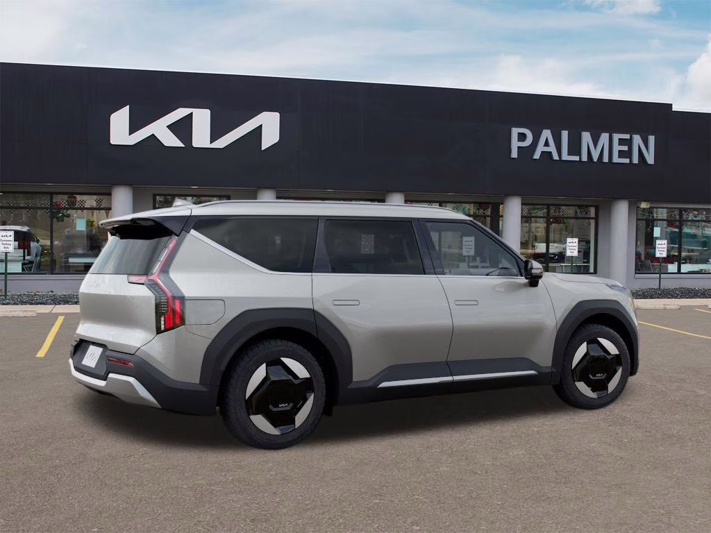 2026 Ivory Silver Kia EV9 Wind AWD SUV