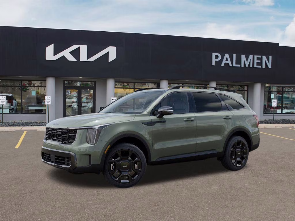 2026 Jungle Green Kia Sorento X-Line EX AWD SUV