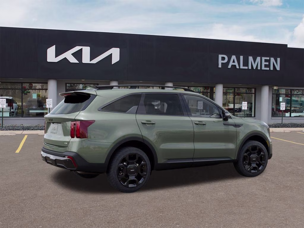2026 Jungle Green Kia Sorento X-Line EX AWD SUV