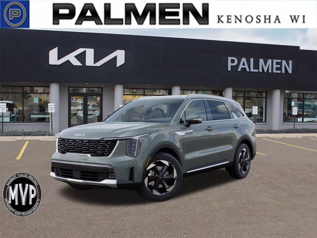 2026 Cityscape Green Kia Sorento Hybrid EX AWD SUV