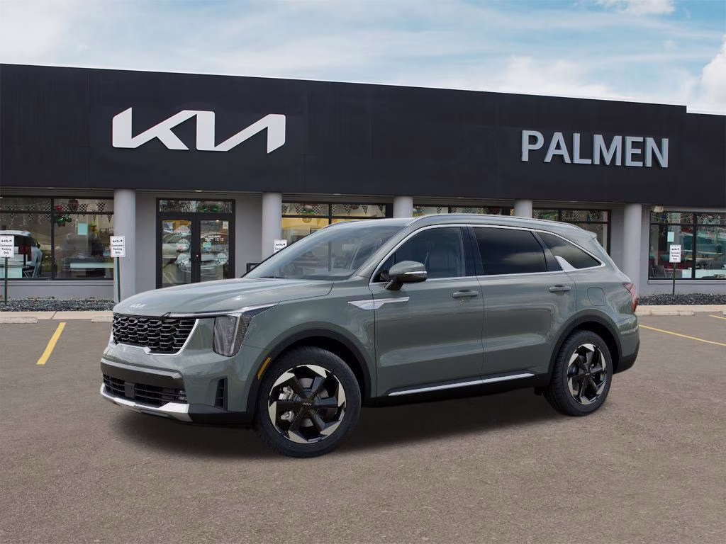 2026 Cityscape Green Kia Sorento Hybrid EX AWD SUV