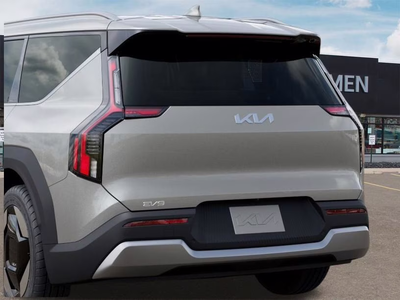 2026 Ivory Silver Kia EV9 Wind AWD SUV