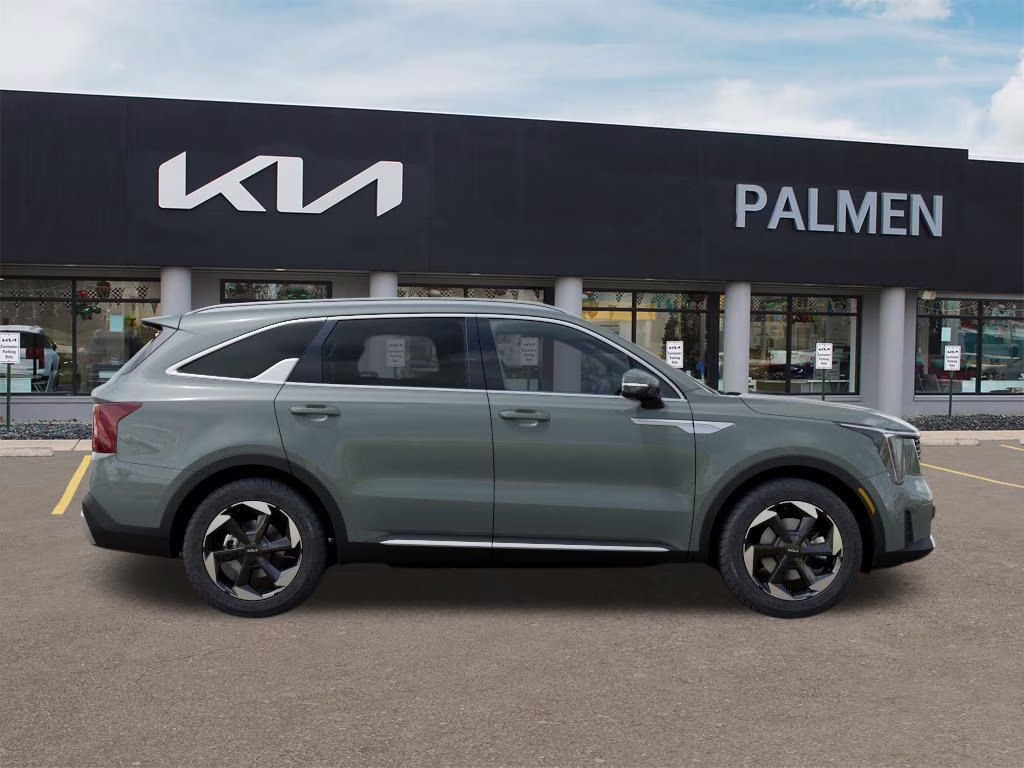 2026 Cityscape Green Kia Sorento Hybrid EX AWD SUV