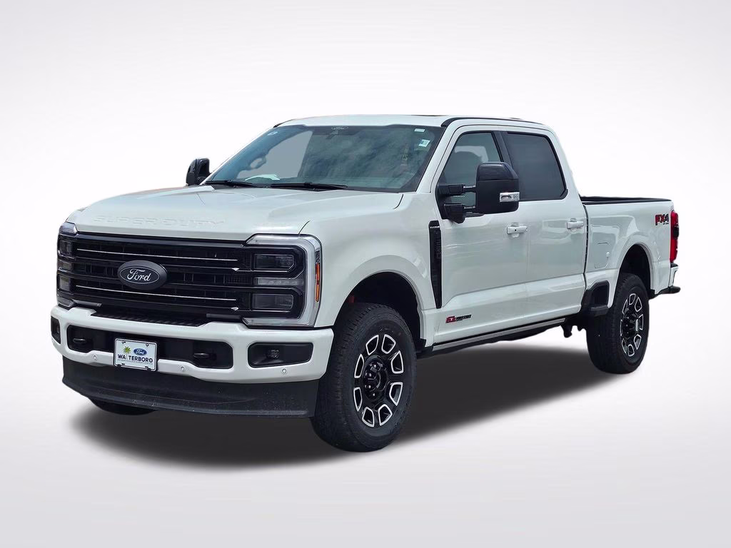 2026 Star White Metallic Tri-Coat Ford Super Duty F-250 SRW Platinum 4X4 Truck