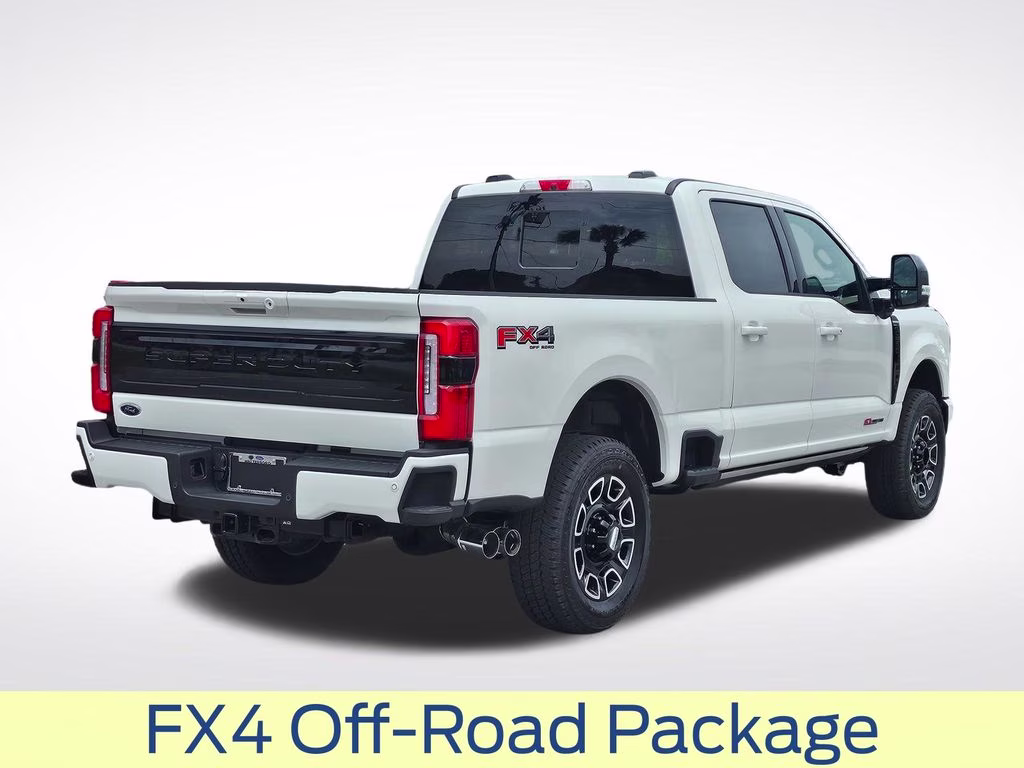 2026 Star White Metallic Tri-Coat Ford Super Duty F-250 SRW Platinum 4X4 Truck