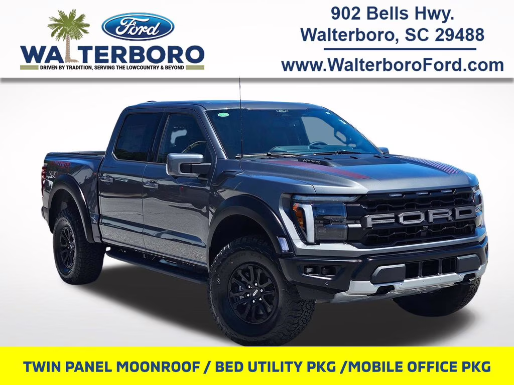 2026 Carbonized Gray Metallic Ford F-150 Raptor 4X4 Truck