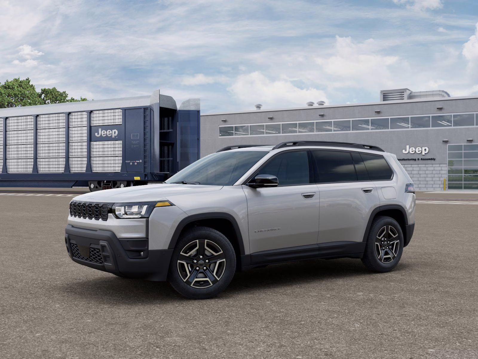 2026 Silver Zynith Clearcoat Jeep Cherokee Limited 4X4 SUV