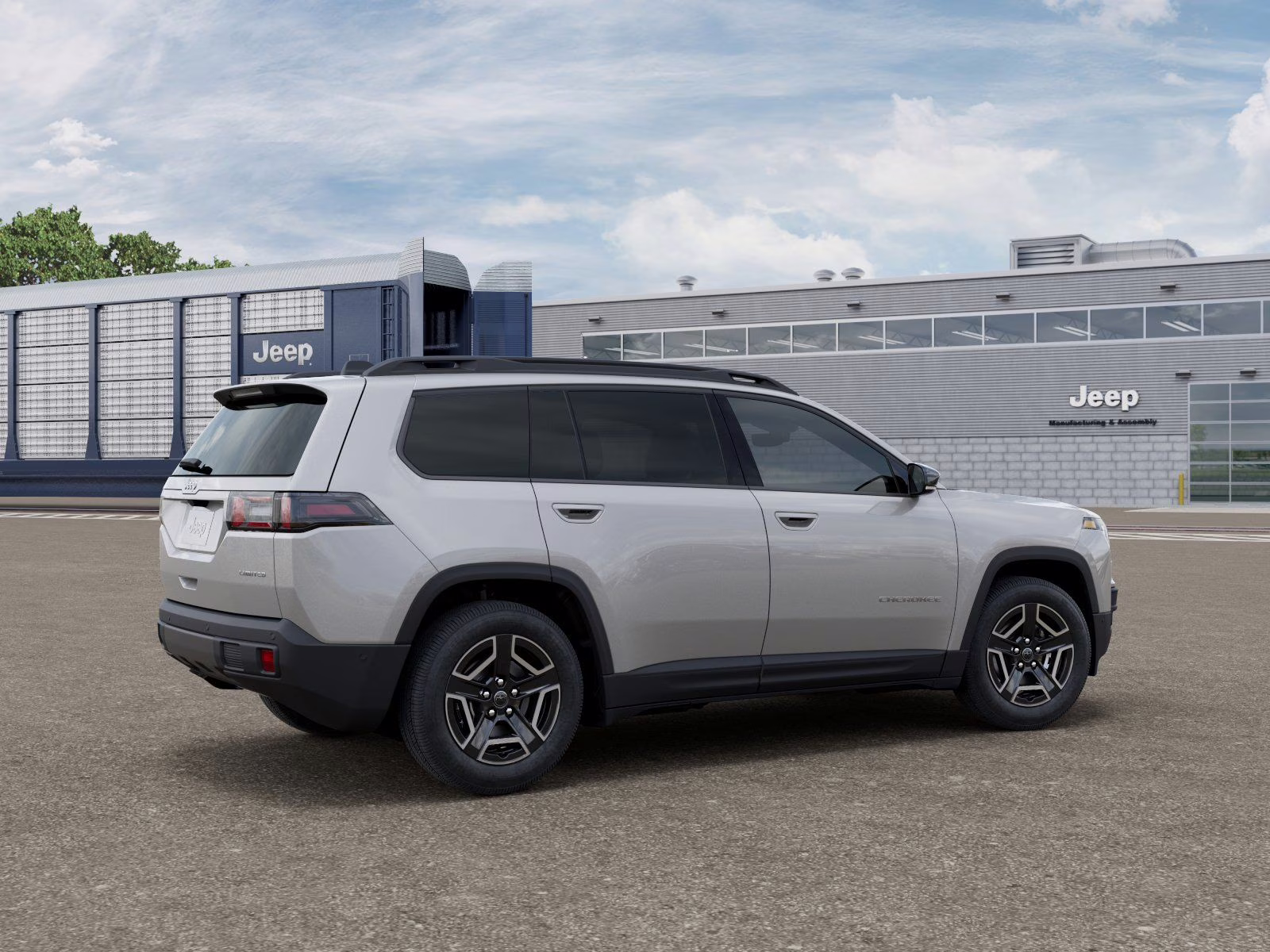 2026 Silver Zynith Clearcoat Jeep Cherokee Limited 4X4 SUV