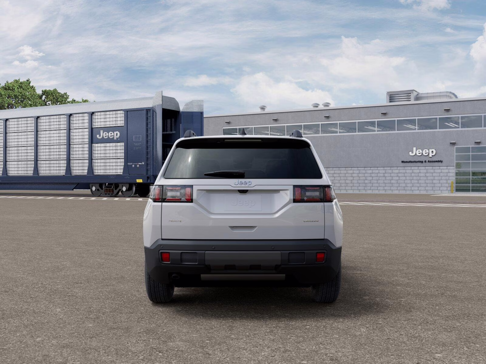 2026 Bright White Clear Coat Jeep Cherokee Cherokee Laredo 4x4 4X4 SUV