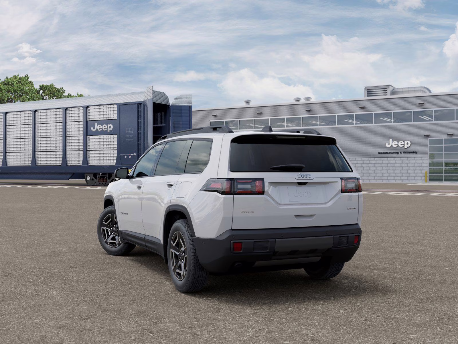 2026 Bright White Clearcoat Jeep Cherokee Laredo 4X4 SUV
