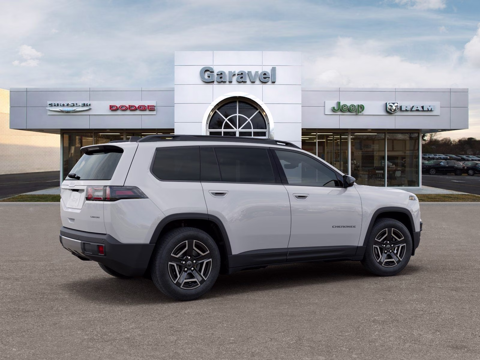 2026 Bright White Clearcoat Jeep Cherokee Laredo 4X4 SUV