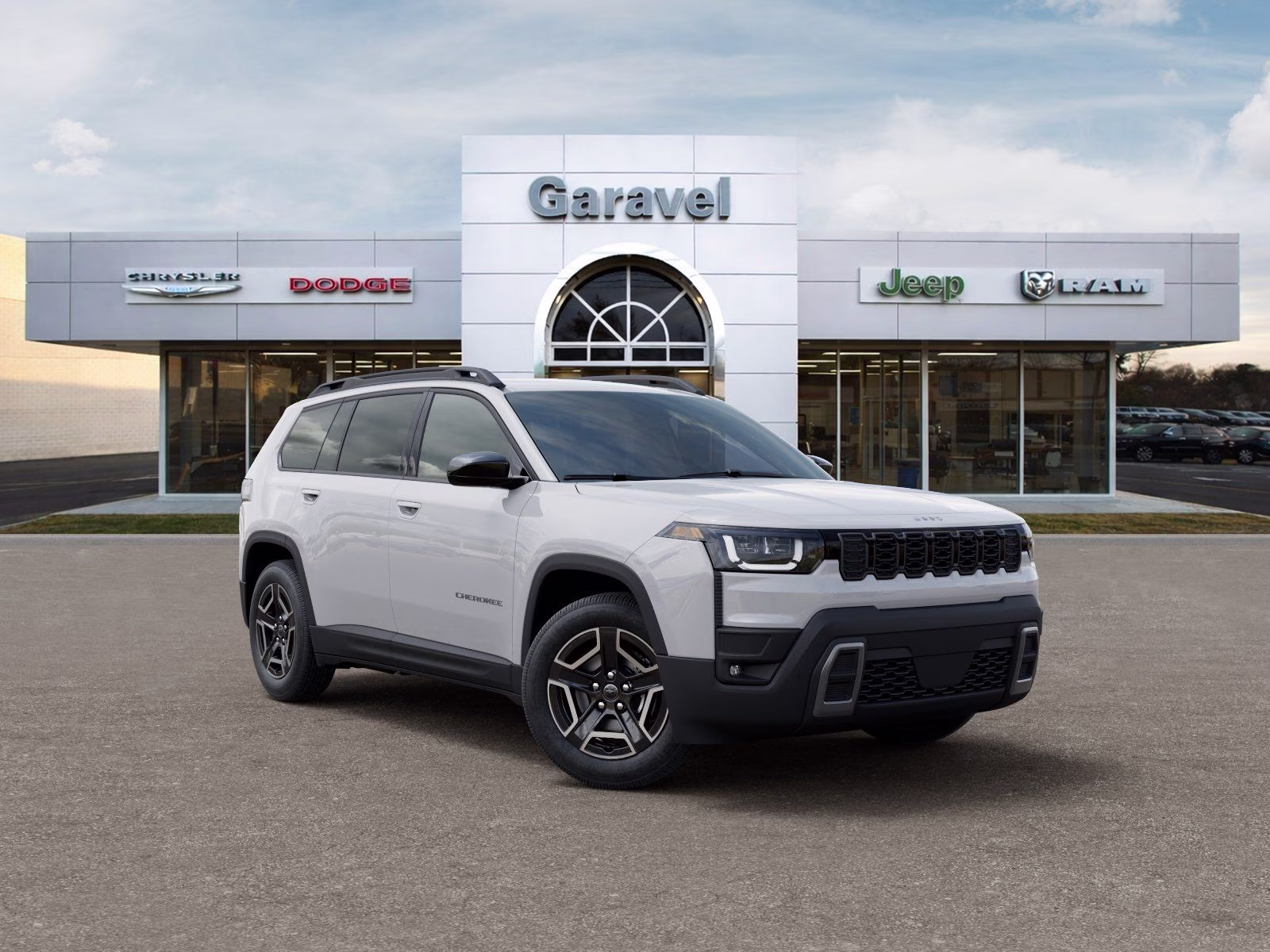 2026 Bright White Clearcoat Jeep Cherokee Laredo 4X4 SUV