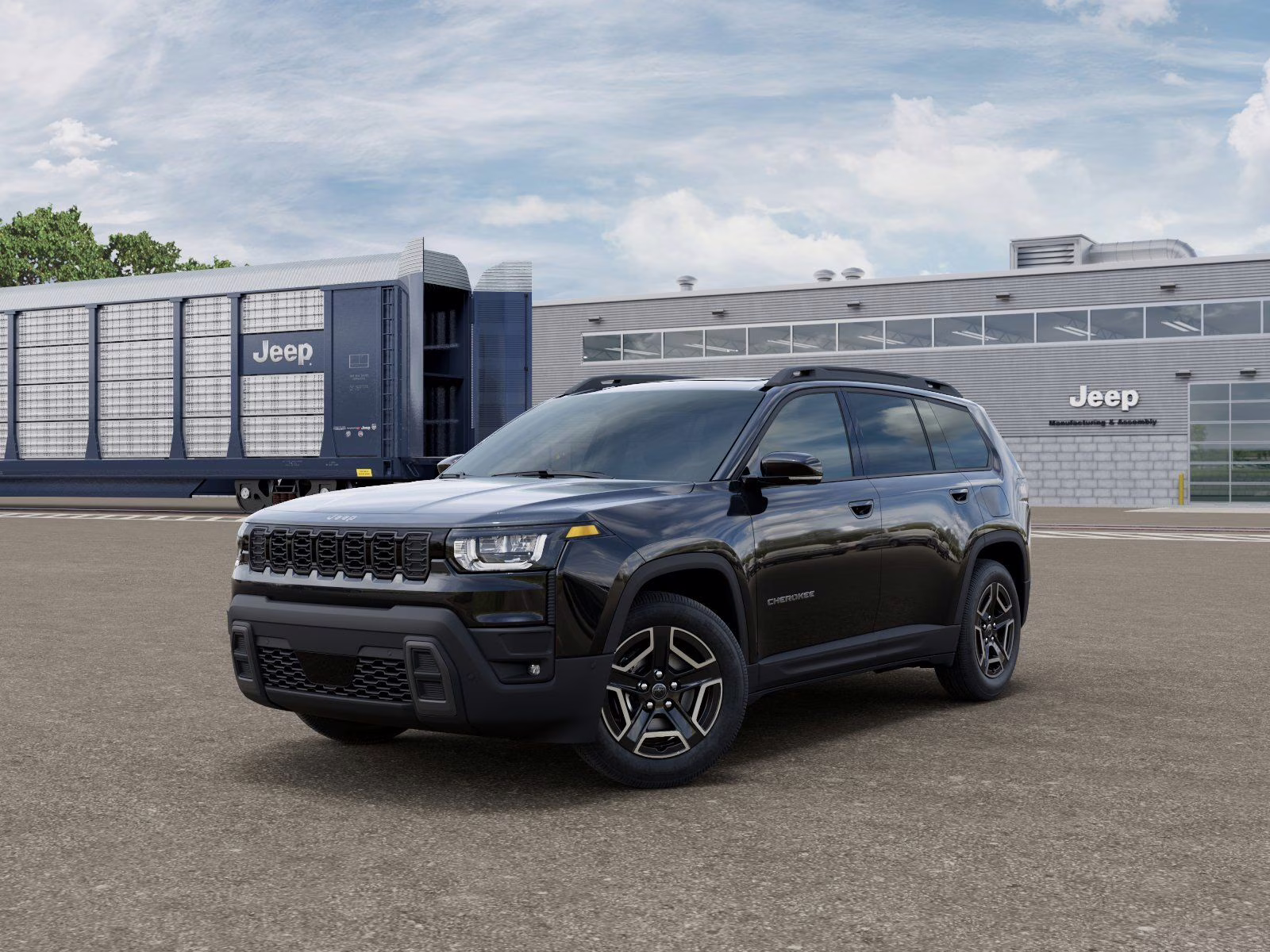 2026 Diamond Black Crystal Pearlcoat Jeep Cherokee Limited 4X4 SUV
