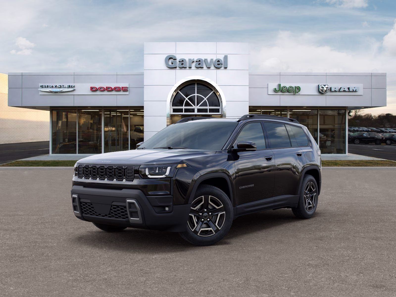 2026 Diamond Black Crystal Pearlcoat Jeep Cherokee Limited 4X4 SUV