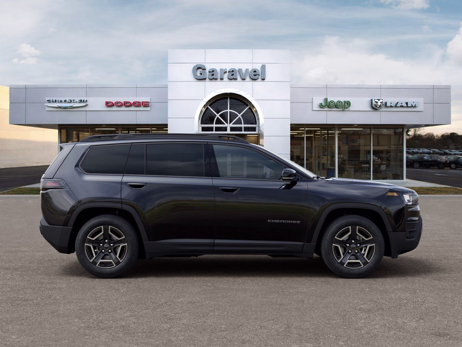 2026 Diamond Black Crystal Pearlcoat Jeep Cherokee Limited 4X4 SUV