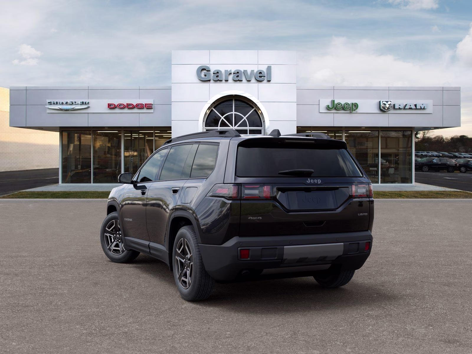 2026 Diamond Black Crystal Pearlcoat Jeep Cherokee Limited 4X4 SUV