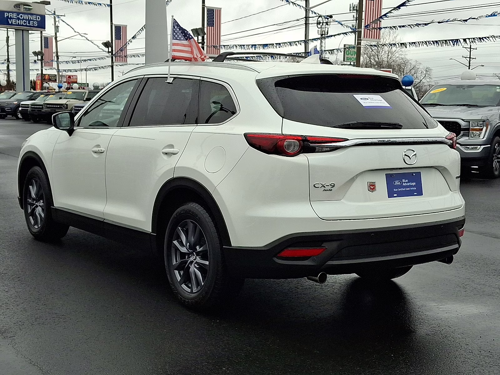 2020 Snowflake White Pearl Mica - 25D Mazda CX-9 Touring AWD