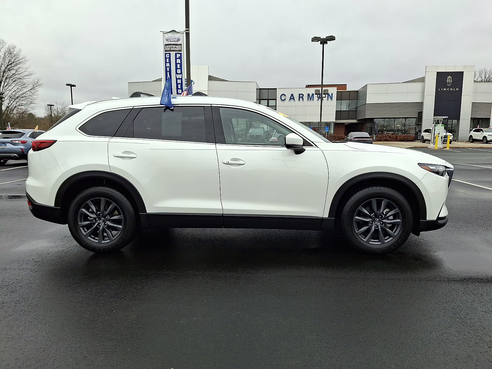 2020 Snowflake White Pearl Mica - 25D Mazda CX-9 Touring AWD