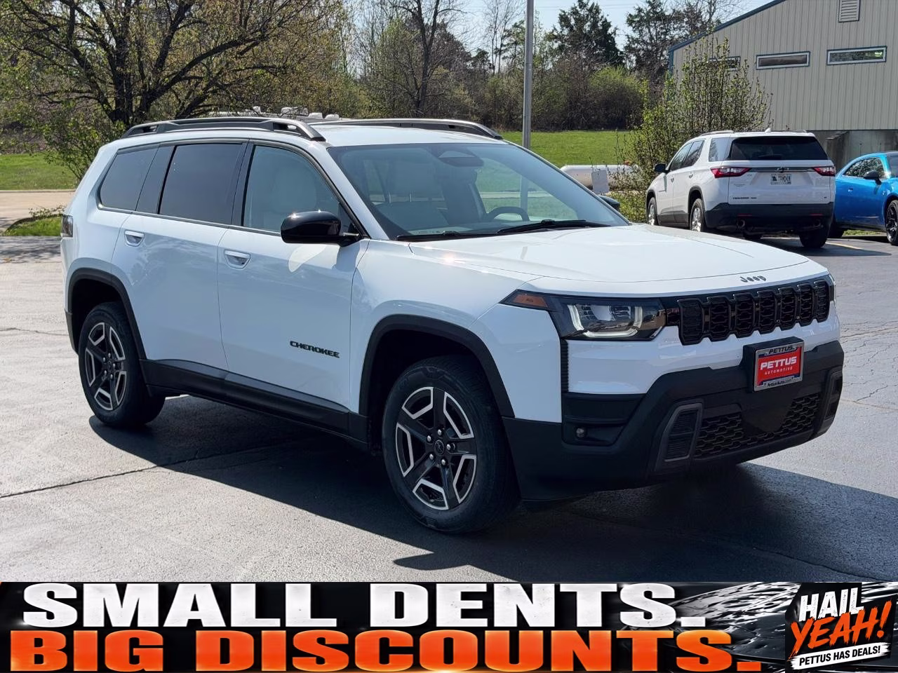2026 Bright White Clearcoat Jeep Cherokee Laredo 4X4 SUV
