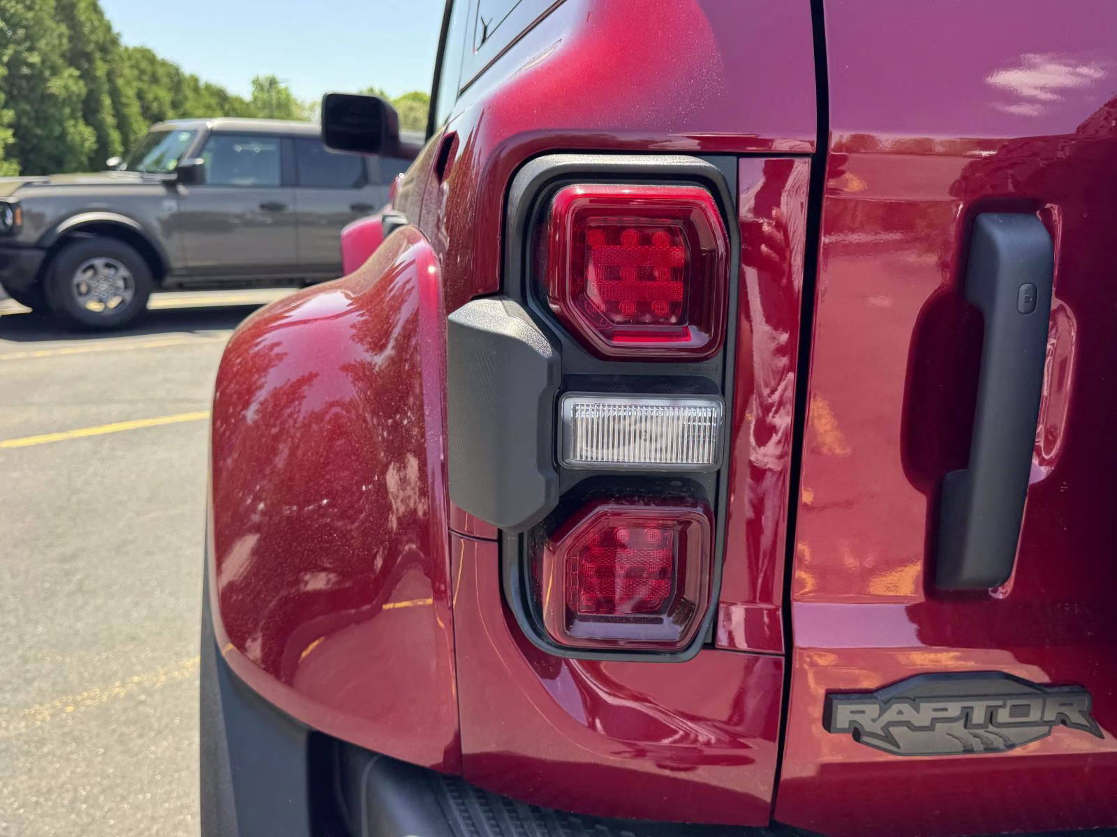 2026 Red Ford Bronco Raptor 4 Door Advanced 4x4 4X4 SUV