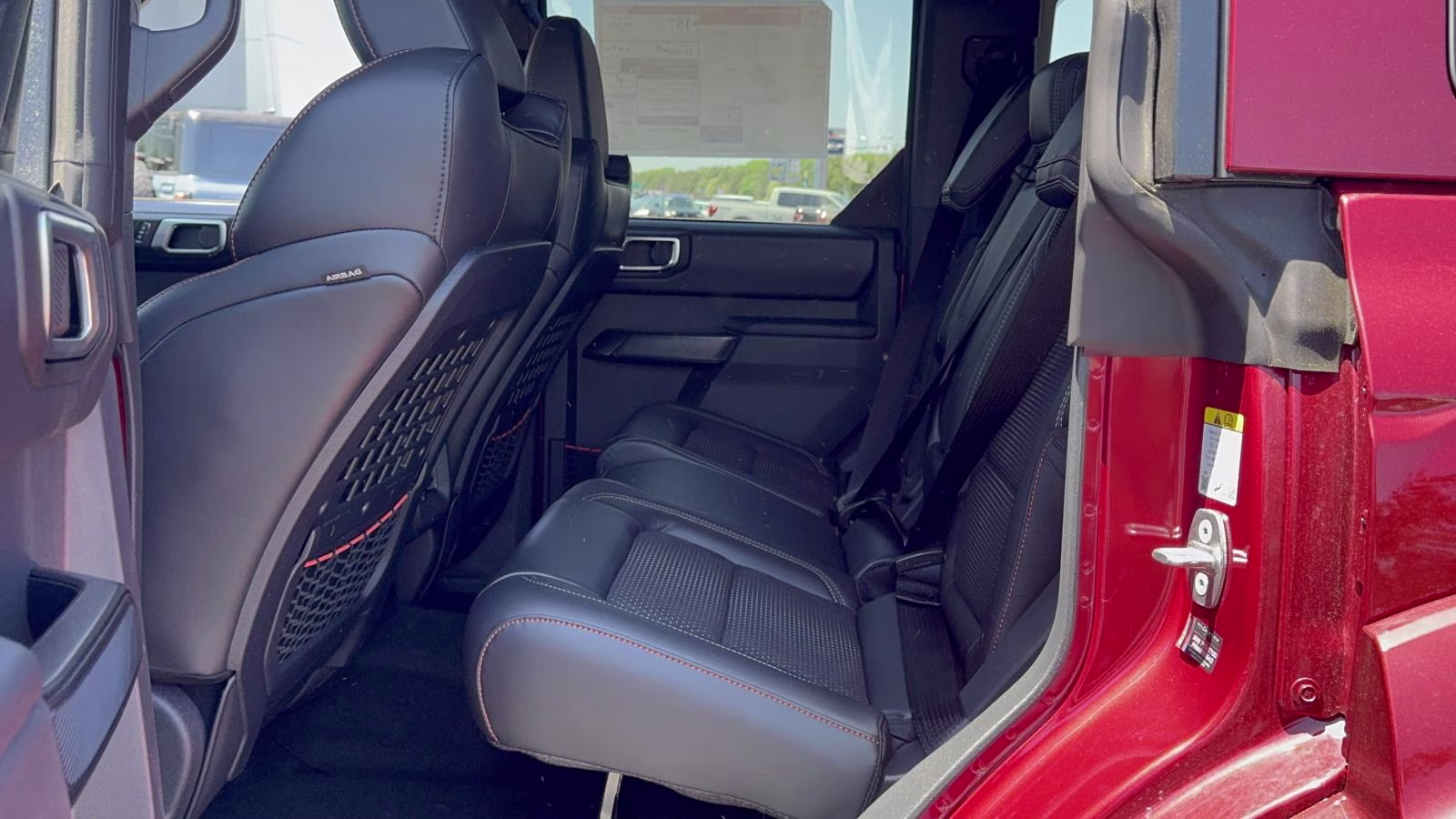 2026 Red Ford Bronco Raptor 4 Door Advanced 4x4 4X4 SUV
