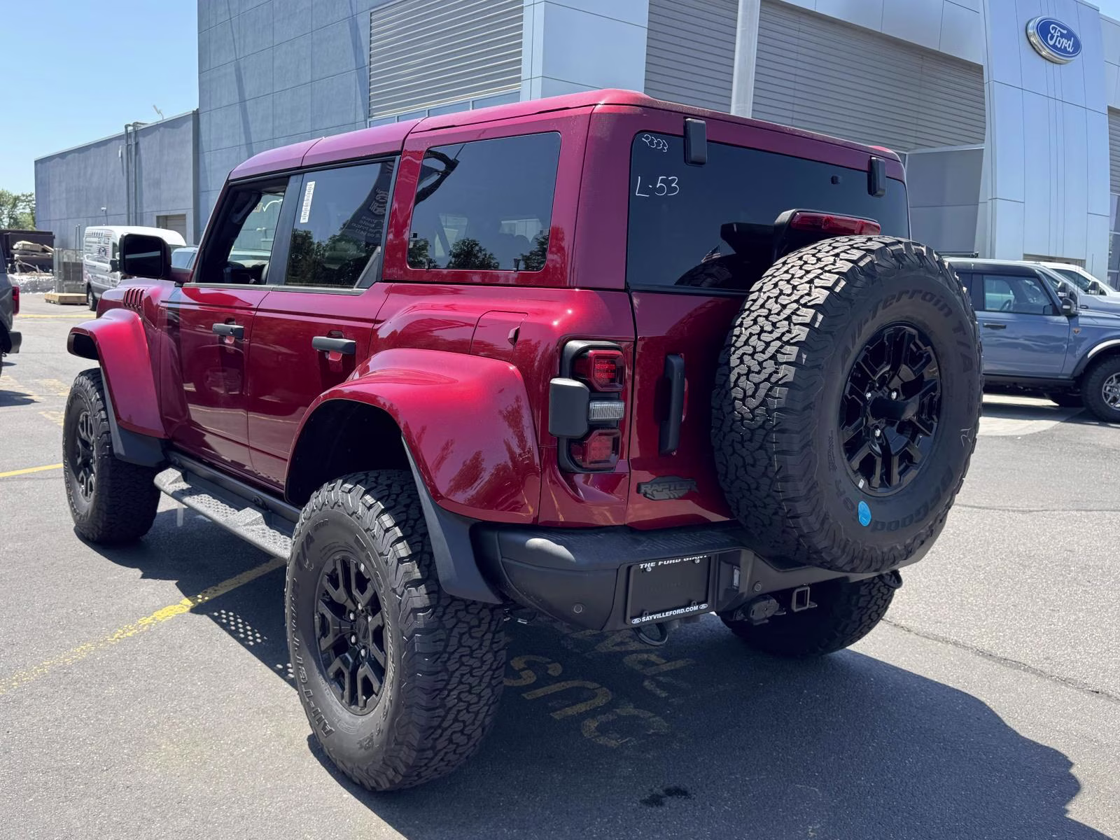 2026 Red Ford Bronco Raptor 4 Door Advanced 4x4 4X4 SUV