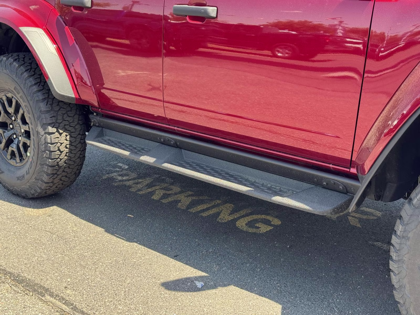 2026 Red Ford Bronco Raptor 4 Door Advanced 4x4 4X4 SUV