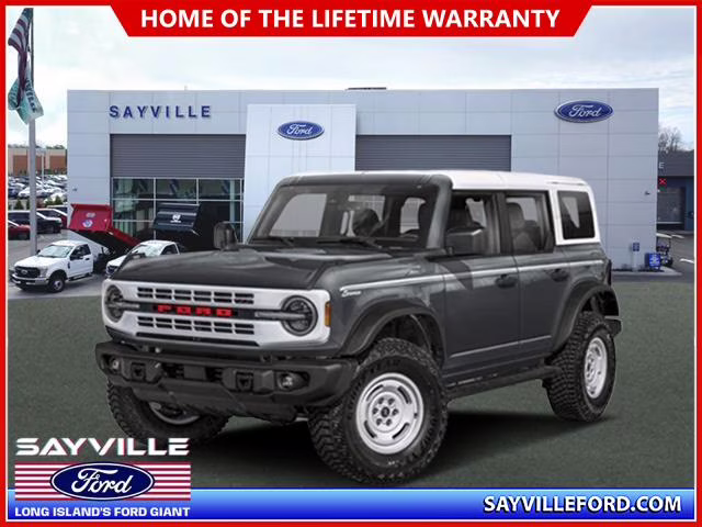 2026 Carbonized Gray Metallic Ford Bronco Heritage Edition 4 Door Advanced 4x4 4X4 SUV