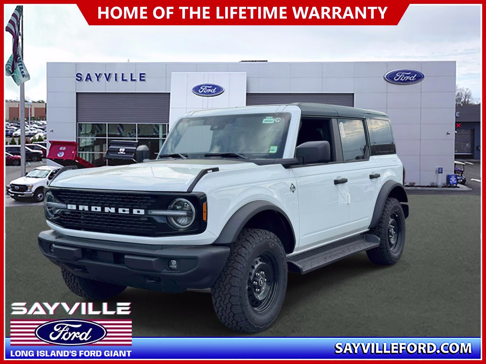2026 Oxford White Ford Bronco Outer Banks 4 Door 4x4 4X4 SUV