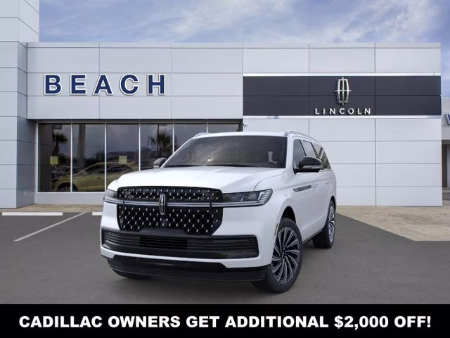 2026 Star White Metallic Tri-Coat Lincoln Navigator Black Label 4X4 SUV