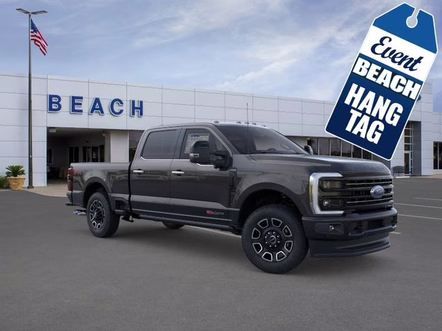 2026 Agate Black Metallic Ford Super Duty F-250 SRW Platinum 4X4 Truck