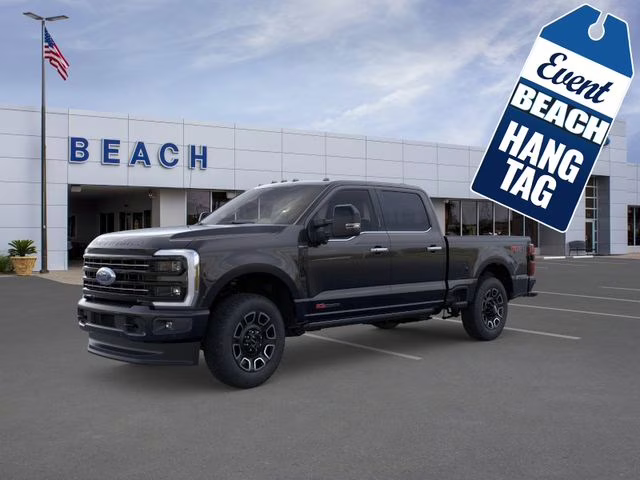 2026 Agate Black Metallic Ford Super Duty F-250 SRW Platinum 4X4 Truck
