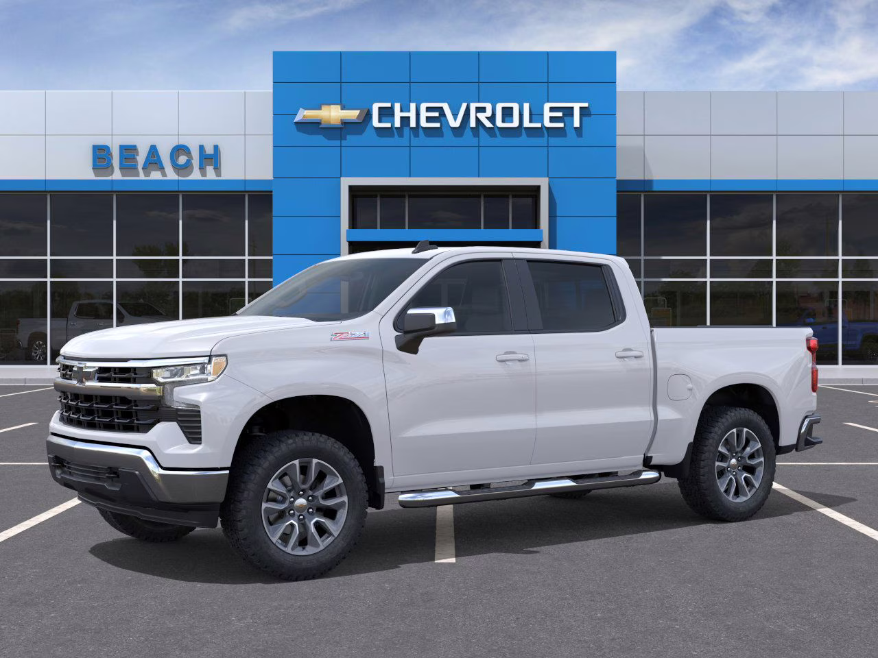 2026 Summit White Chevrolet Silverado 1500 LT 4X4 Truck