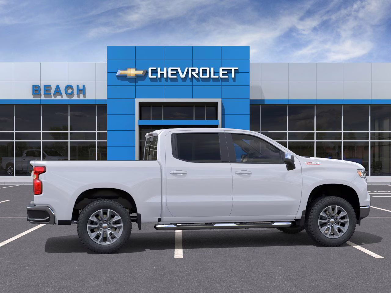 2026 Summit White Chevrolet Silverado 1500 LT 4X4 Truck