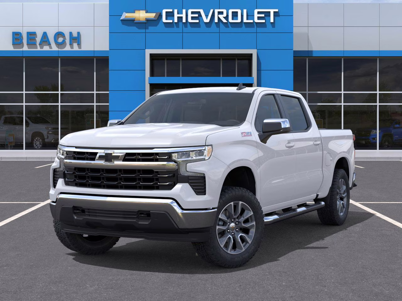 2026 Summit White Chevrolet Silverado 1500 LT 4X4 Truck