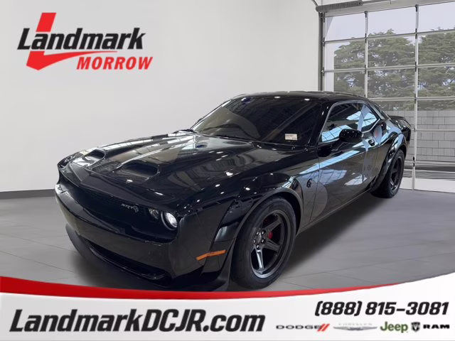 2020 Pitch Black Clearcoat Dodge Challenger SRT Super Stock RWD Coupe