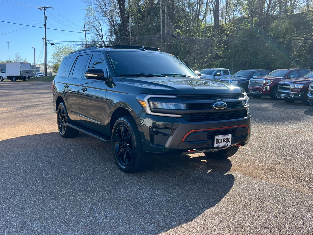 2022 Forged Green Metallic Ford Expedition Timberline 4X4 SUV