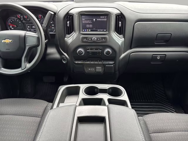 2022 Northsky Blue Metallic Chevrolet Silverado 1500 Custom RWD Truck