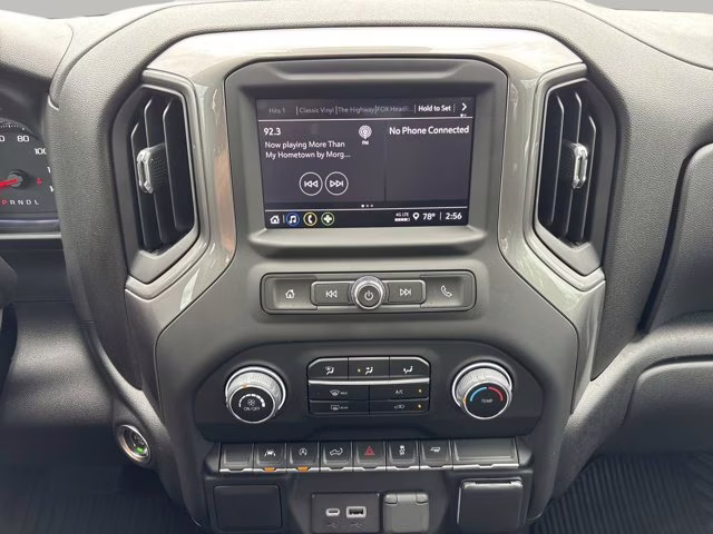 2022 Northsky Blue Metallic Chevrolet Silverado 1500 Custom RWD Truck