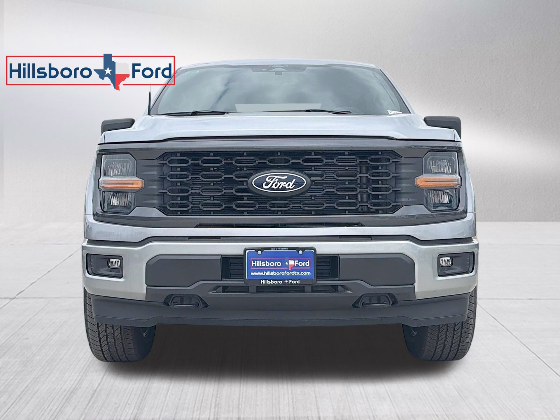 2025 Iconic Silver Metallic Ford F-150 STX 4X4 Truck