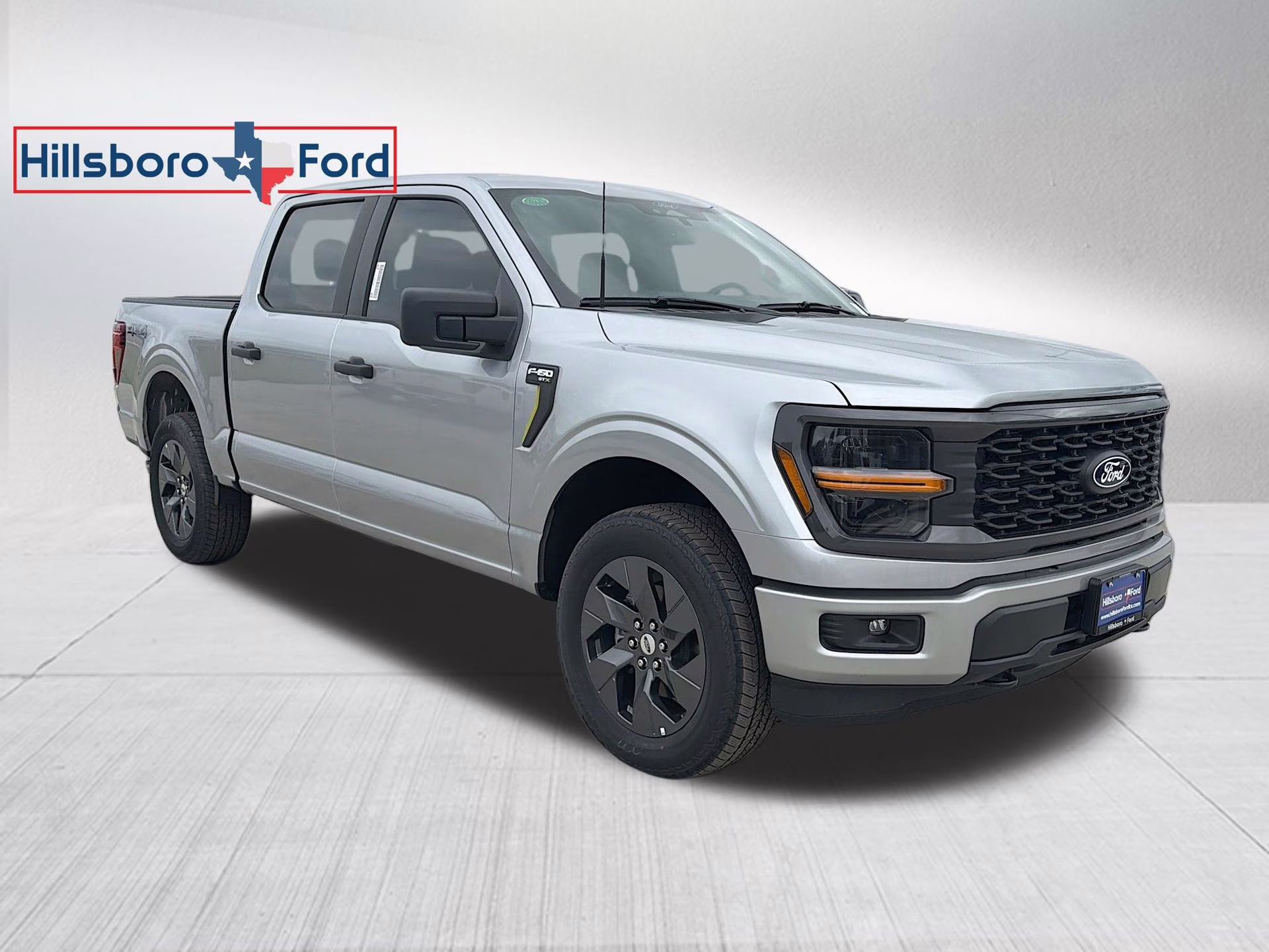 2025 Iconic Silver Metallic Ford F-150 STX 4X4 Truck