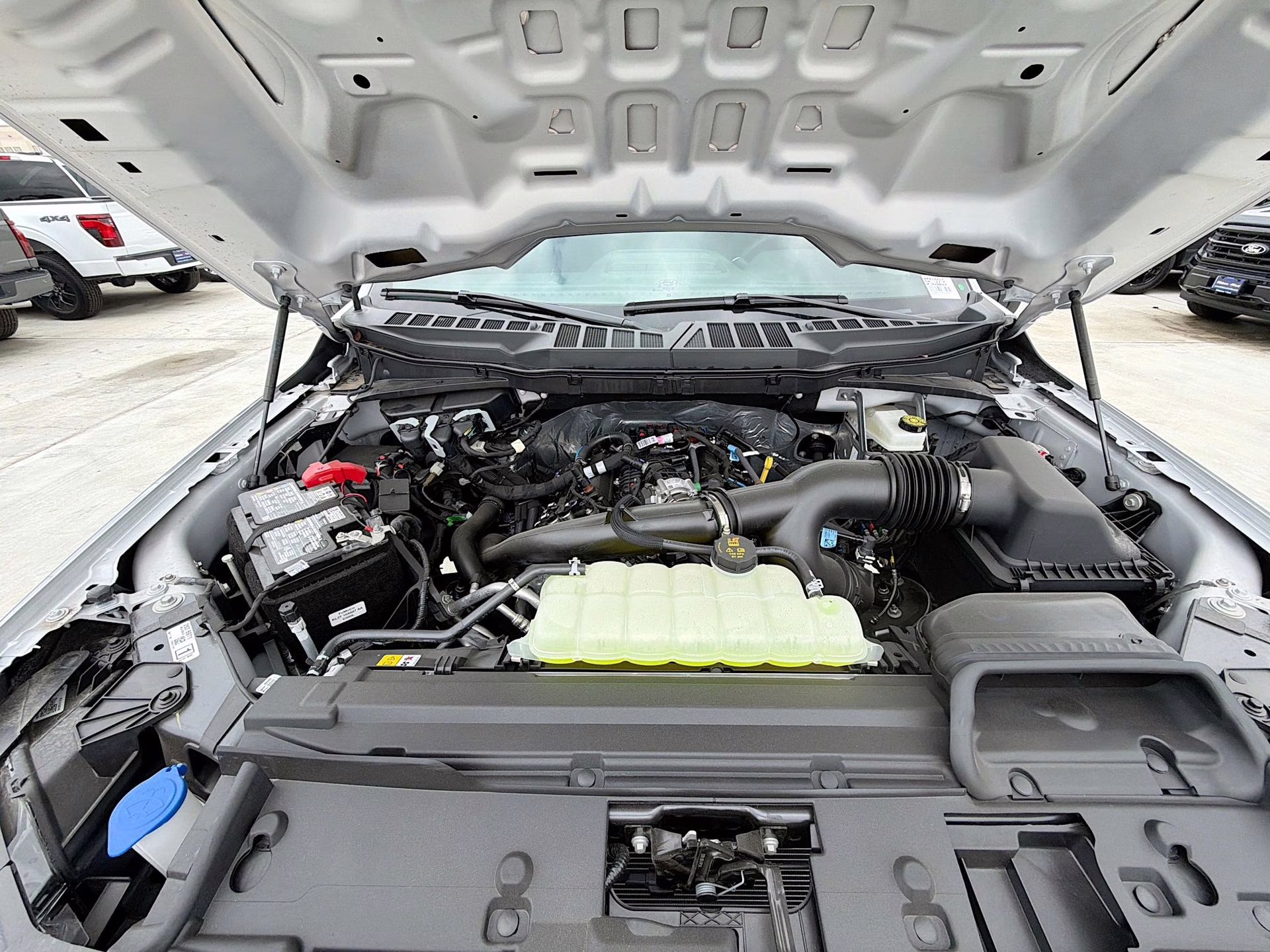 2025 Iconic Silver Metallic Ford F-150 STX 4X4 Truck